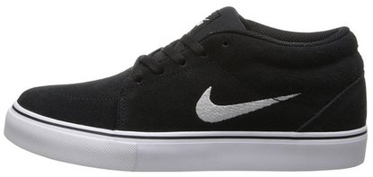 Nike耐克SB Satire Mid大童款时尚滑板鞋，黑色