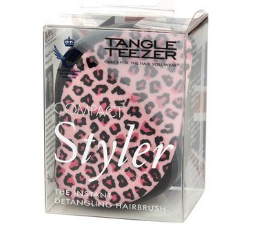 凯特王妃最爱：Tangle Teezer美发神奇TT梳，粉色豹纹款