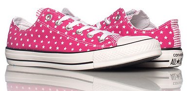 Converse 匡威 两色可选 全明星女士时尚帆布鞋 ALL STAR OX系列