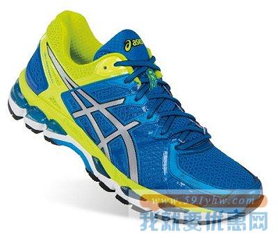 ASICS 亚瑟士男士顶级支撑跑鞋   GEL-Kayano 21四色可选