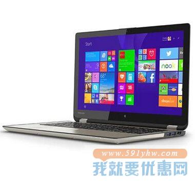 Toshiba 东芝 P55W-B5318 15.6英寸触控笔记本（i7-4510U、12G、256GSSD、1080P）