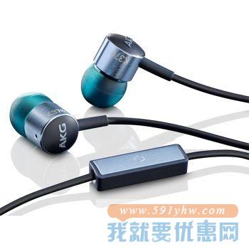爱科技（AKG）K376 高性能入耳式HIFI耳机 安卓版 极光蓝
