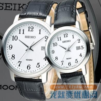 精工（SEIKO）Strap系列SUR113/SUR823 男/女款时装腕表