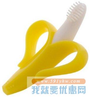香蕉牙胶（Baby banana） 婴儿硅胶牙刷
