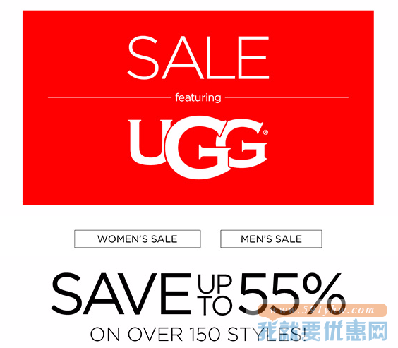 UGG australia品牌促销专场
