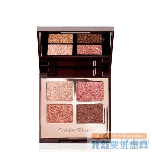 Charlotte Tilbury 四色眼影盘 Pops Pillowtalk ￡35.7（约322元）