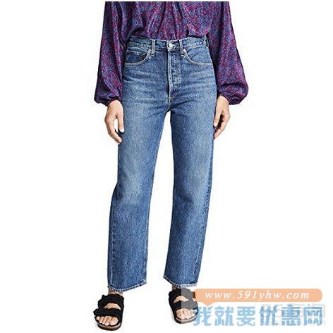 杨幂同款 AGOLDE 九十年代复古风情牛仔裤 $188（约1,298元）