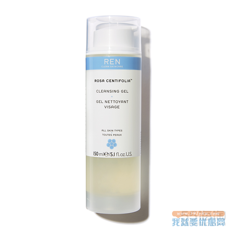 REN Clean Skincare 玫瑰蔷薇卸妆乳 150ml