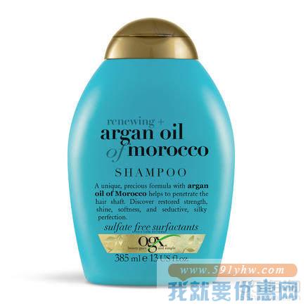 【2件7.5折】OGX 摩洛哥坚果油修复再生洗发水 385ml