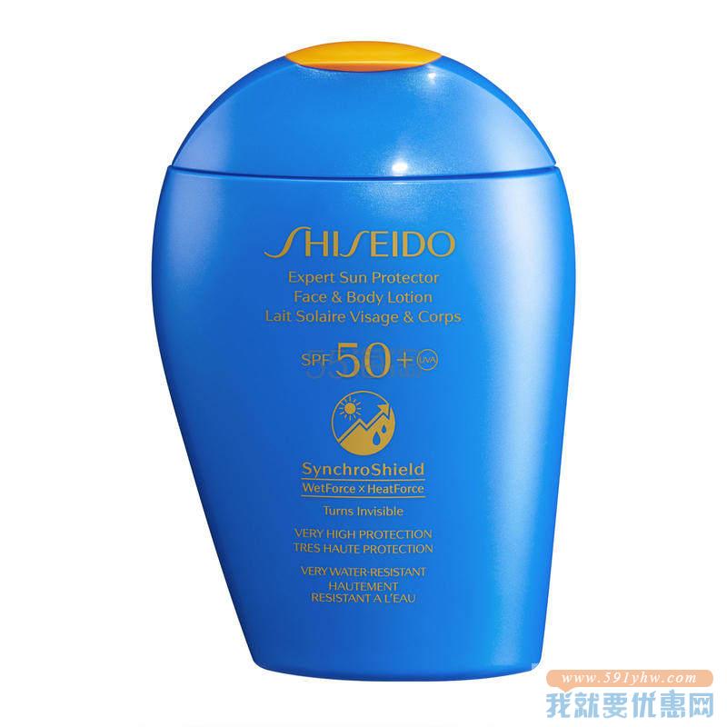 【满£100减£20】Shiseido 资生堂 面部和身体防晒乳液 150ml